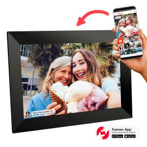 Buy cheap 8/10 inch digital photo album wifi touch screen digital photo frame,digital cloud frame with frameo app remote update product