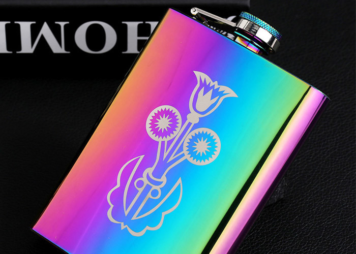 Seven Color Stainless Steel Household Items Portable Outdoor Hip Flask