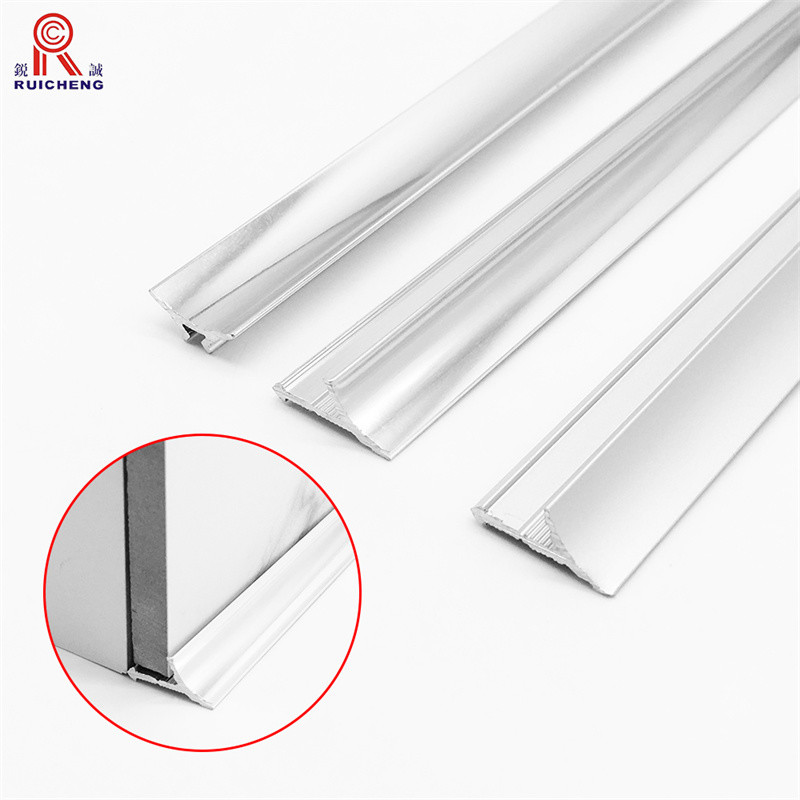 ODM Aluminum Skirting Board 2mm Thickness Grade 6063 For Floors