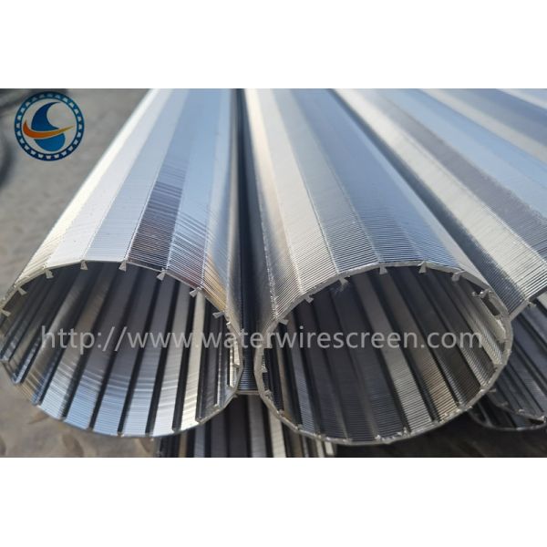 AISI 304 Inverted Wire Wrapped Screen With 100um Slot
