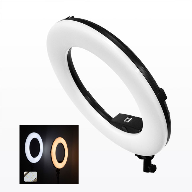 Fill Light Video Light 48W Youtuber Lamp Desktop Tripod Lamp 18inch LED Live Ring Light fs-480ii