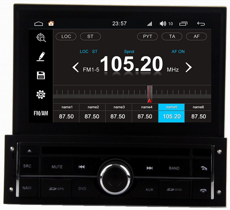 Ouchuangbo auto gps media radio S200 platform android 8.0 for Mitsubishi L200 support USB SWC AUX wifi mirror link