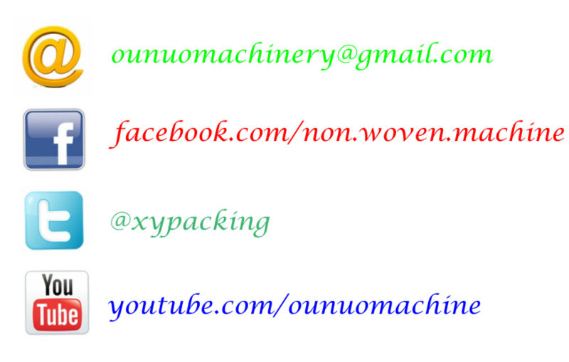 ONL-D700 High speed automatic non woven zipper bag making machine price