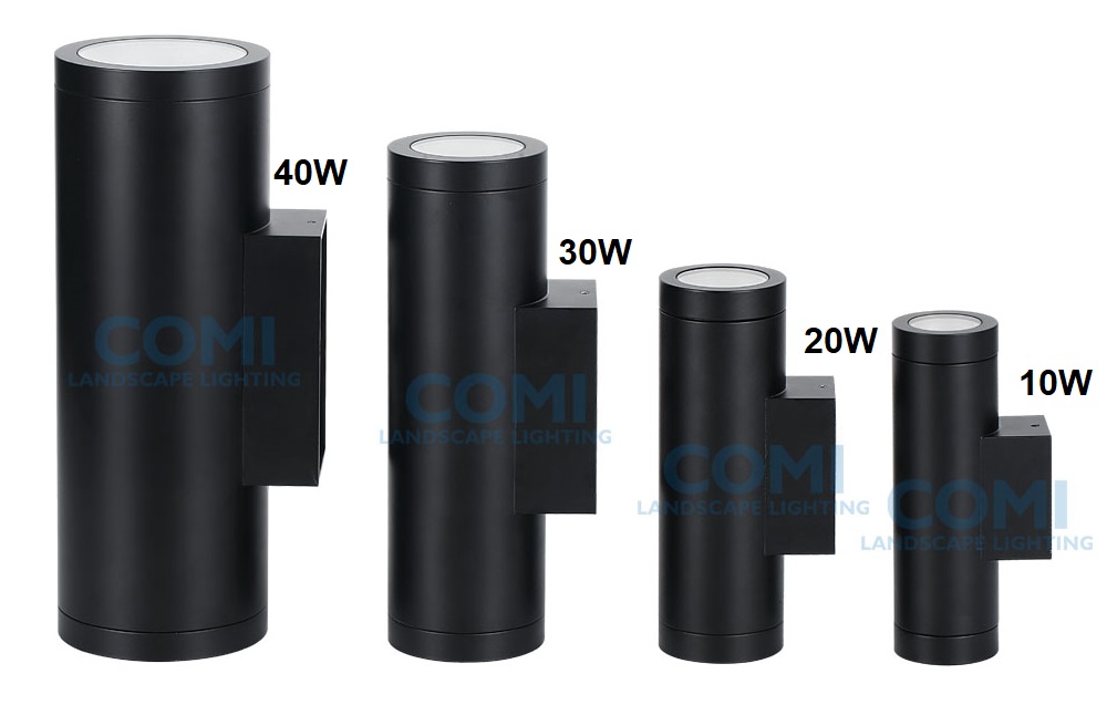 exterior up down lights ip65 10W 20W 30W 40W Wall surface mounted