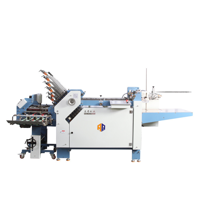 12 Buckle Plate Automatic Paper Folding Machine With Paper Jam Alarm