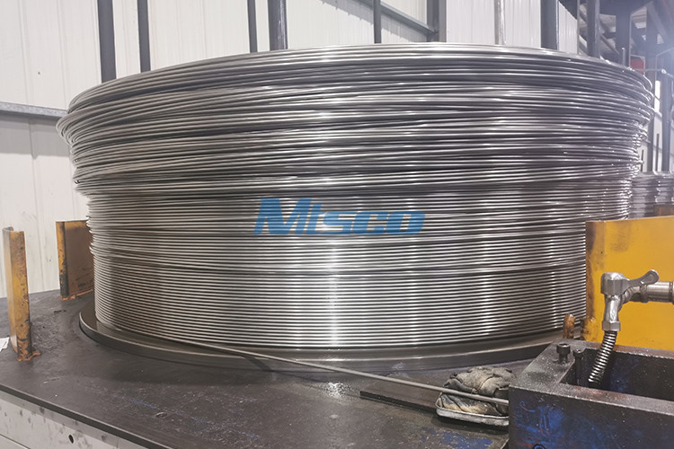 Stainless Steel Welded Control Line Coiled Tubing ASTM A269 ASME A269 TP347H