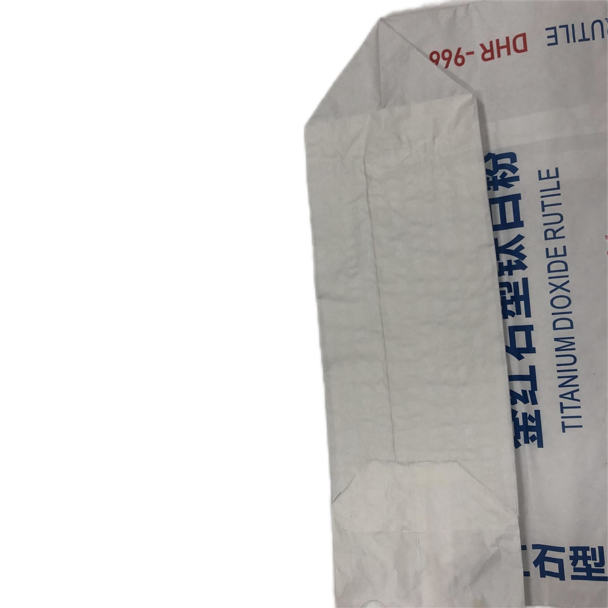 Packaging Titanium Dioxide Multiwall Bags For Industrial Purposes