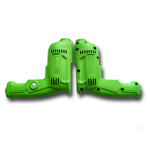 Plastics Couple Shells of Electric Tool out from 2 Cavity Injection Mold