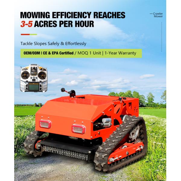 Automatic Multifunctional Remote Control Farm Machine Lawn Mower Weeder Robot On-Site Weeding Robot