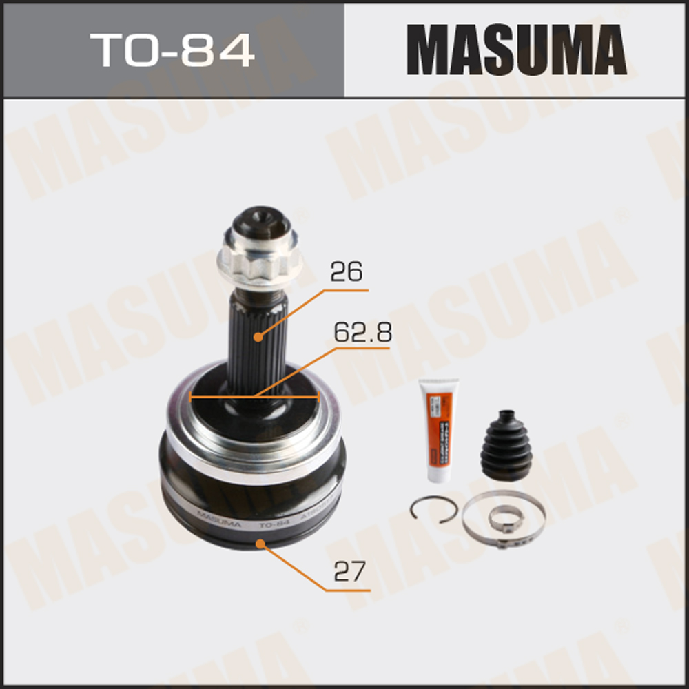 TO-84 MASUMA 43470-49646 C.V. Joint for LEXUS NX200 1CDFTV Auto Transmission Systems