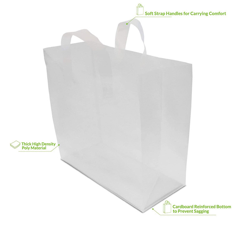 Large Reusable Shopping k Packaging Bag With Gusset Cardboard Bottom
