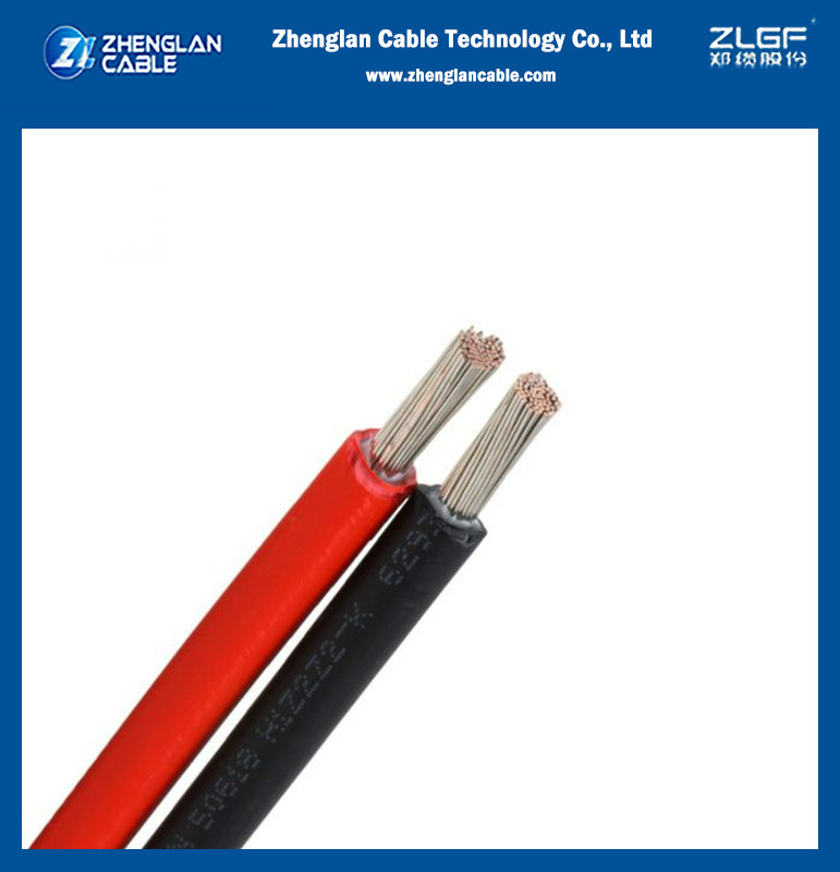 PVC Insulated Pv Solar Cable Copper Electric Wire 6mm 4mm