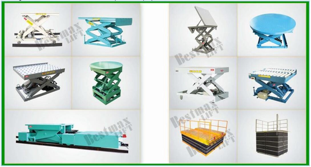 Cargo Lift Table with 3 Metric Ton Loading Capacity With Well Mancraft