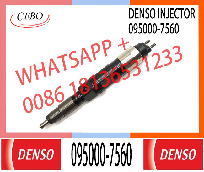 Diesel engine injector 095000-7560 RE524361 diesel fuel injection engine parts 095000-7560