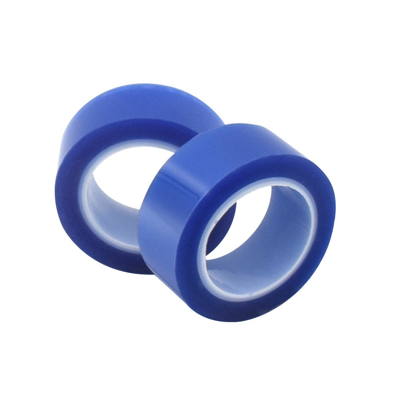 90mic Blue Adhesive Double Sided PET Tape Heat Resistant Masking Tape