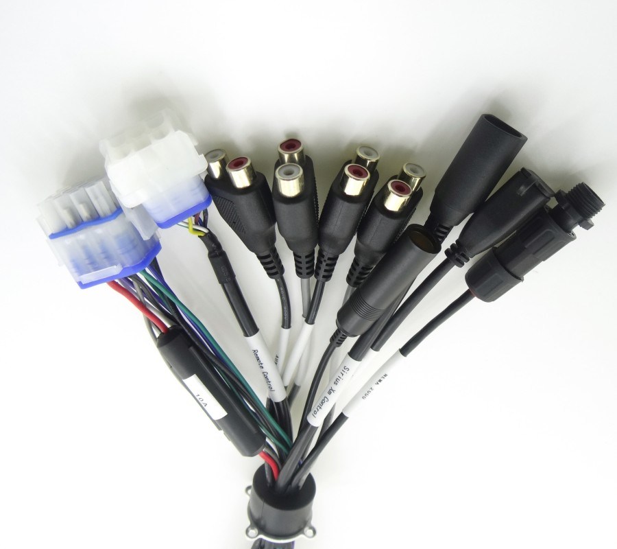 Waterproof Wire Harness Manufacture 12 Pin Easy Plug-and-Play Waterproof Wiring Harness