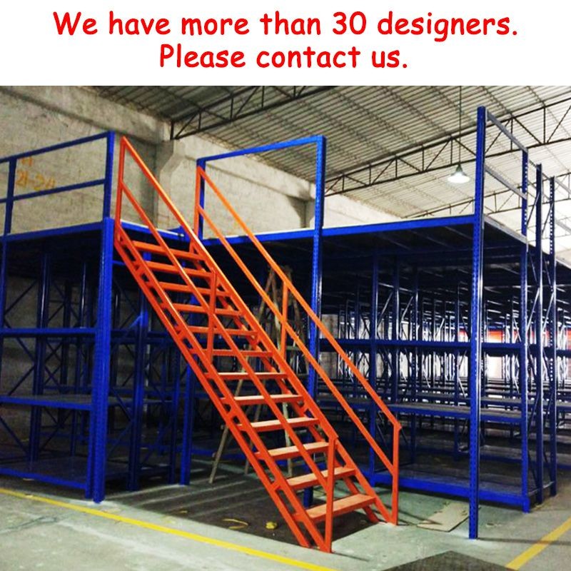 8 Tons Storage Mezzanine Platforms Loft Industrial Steel Mezzanine