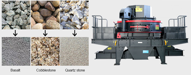 Sand Artificial Mill Crusher Making Machinery 150kw VSI Crusher For Silica Mine