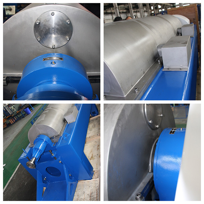 Advanced Designed Two Phase Food Decanter Centrifuge, Simple Operate Solid Bowl Centrifuges