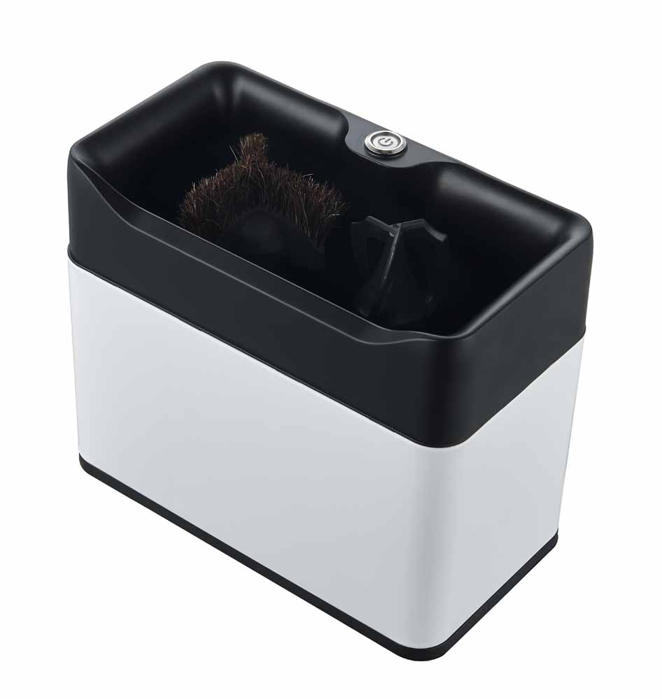 Gep Professional Electric Espresso Knock Box Automatic Coffee Portafilter Cleaner Metal