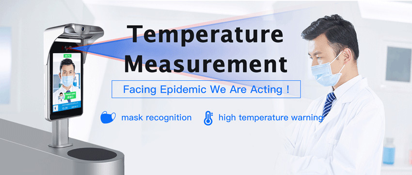 Linux Ip65 Face Recognition Terminal With Temperature Measurement