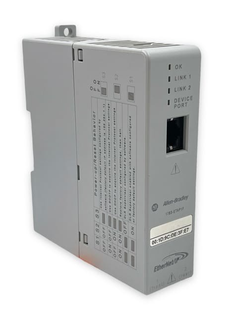 Industrial Ethernet IP Switch Allen Bradley 1783 ETAP1F 3 2 Ports For Smooth Communication
