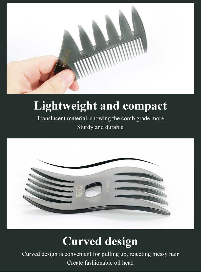 Professional Barber Combs Multi Shape Oil Hair Comb Salon Styling Tools