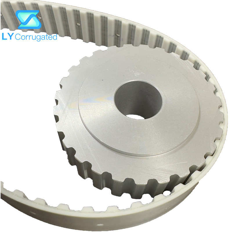 Steel Aluminum Alloy Synchronous Belt Wheel Pulley For Carton Gluing Stitching Machine