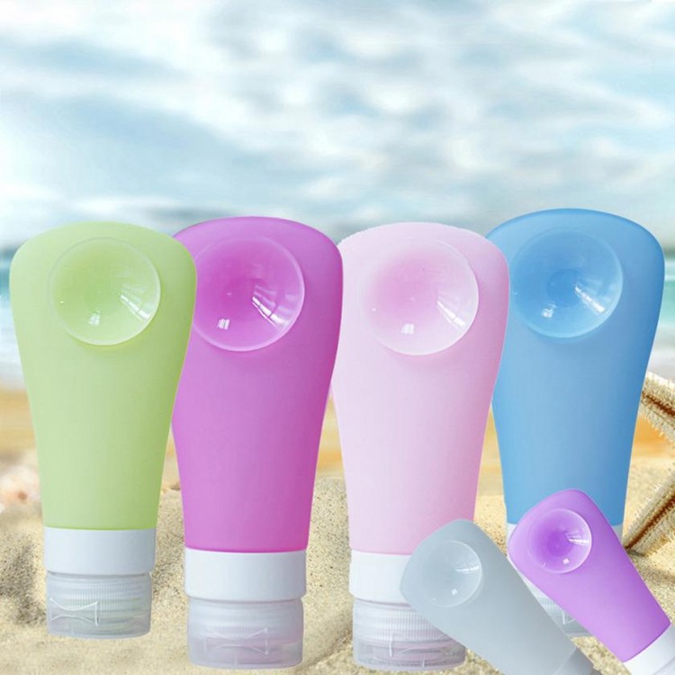Scientific Opening Design Empty Travel Size Shampoo Bottles With Four Layer Leak Proof