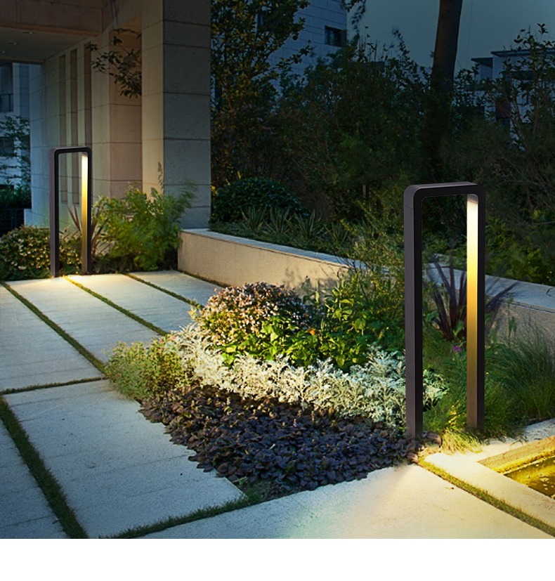 Villa Motion Sensor LED Light 6000K Motion Sensor Solar Landscape Lights