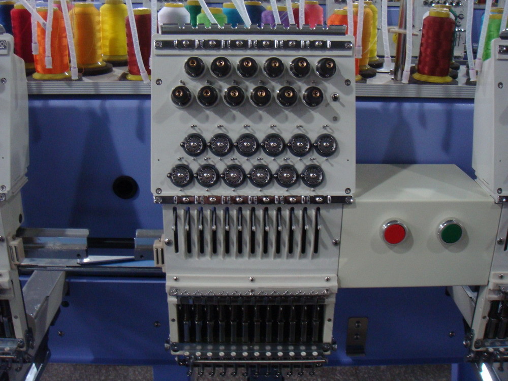 6 Heads Commercial Computerized Embroidery Machine 850 RPM Max Speed
