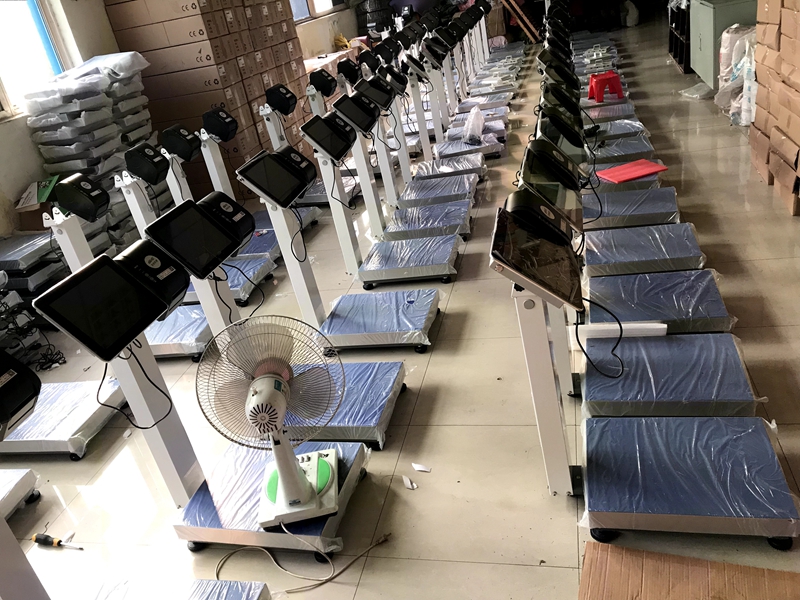 200KG 20g Industrial Electronic Platform Scale with III Accuracy and Stainless Steel