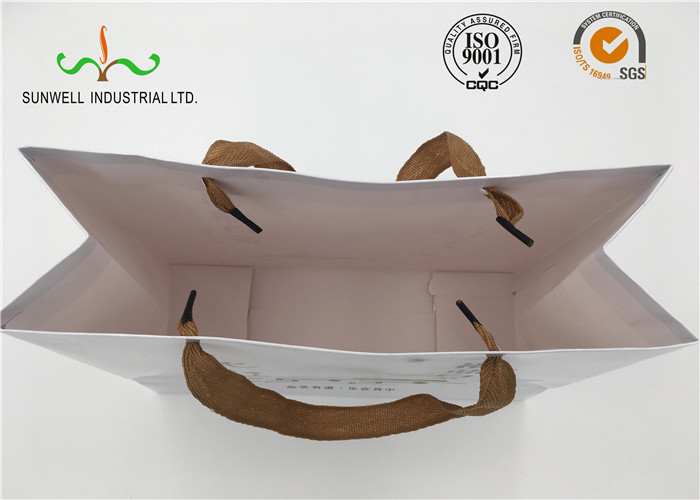Twisted Handle Kraft Paper Cardboard Shopping Bags For Promotion And Gift