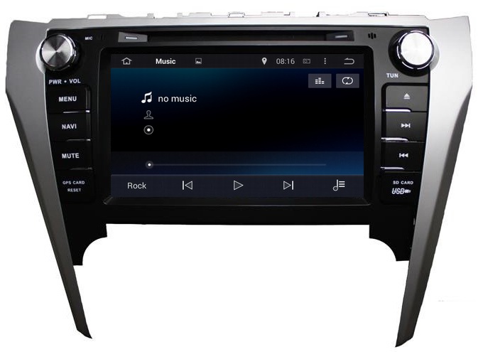 Ouchuangbo Car Stereo GPS Navigation iPod USB 3G Wifi Android 4.4 Multimedia System Toyota Camry 2012 OCB-8016D