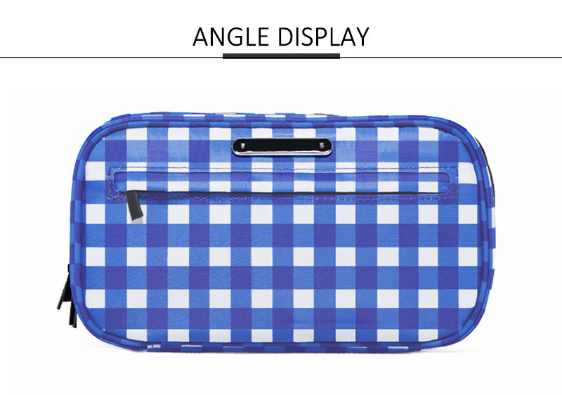 Logo Foldable Protable Travel Eco Toiletry Cosmetic Bag Waterproof