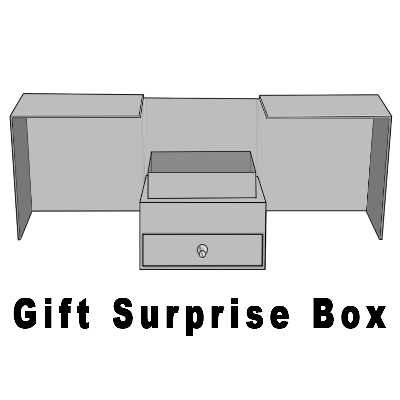 Varnishing Magnetic Magic Cube Double-Door Openning Gift Box for Customized Surprises