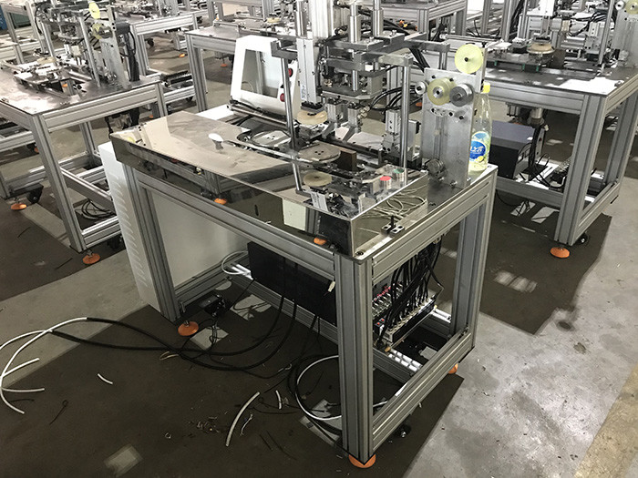 Non Woven Semi Automatic Mask Ear Loop Welding Machine