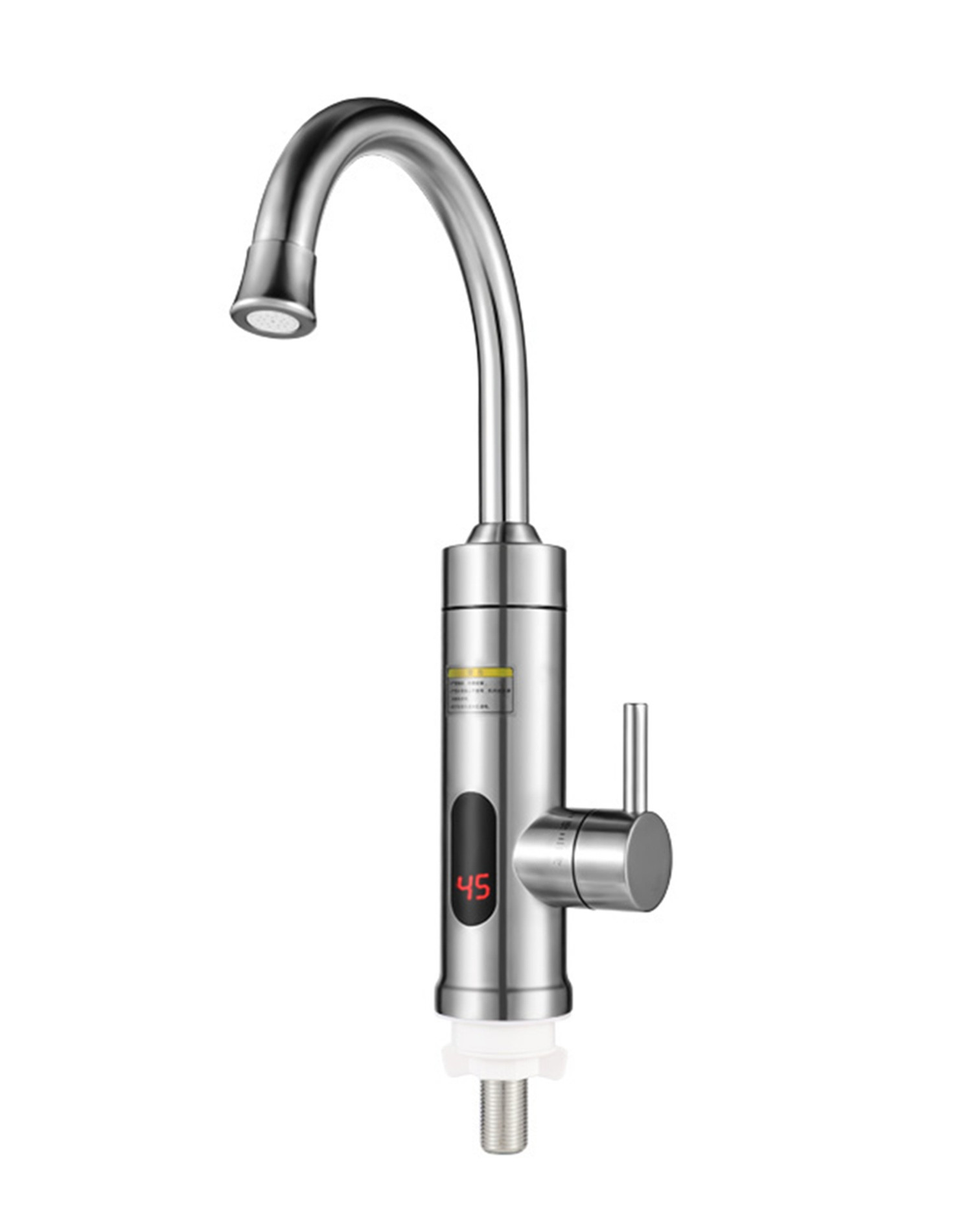 3s Instantaneous Electric Hot Water Heater Faucet 2-3L/Min Tap RoHs