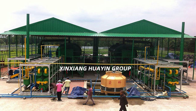 16T Rubber Pyrolysis Machine Tyre Recycling Machine To Fuel Oil
