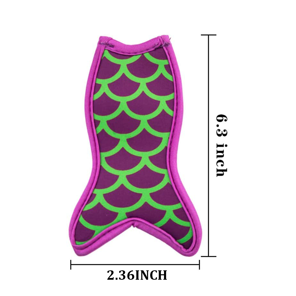 Customize Popsicle Bags Freezer Ice Pop Sleeves Neoprene Anti freezing Ice Pop Holders Fish Pattern Keep Cooler