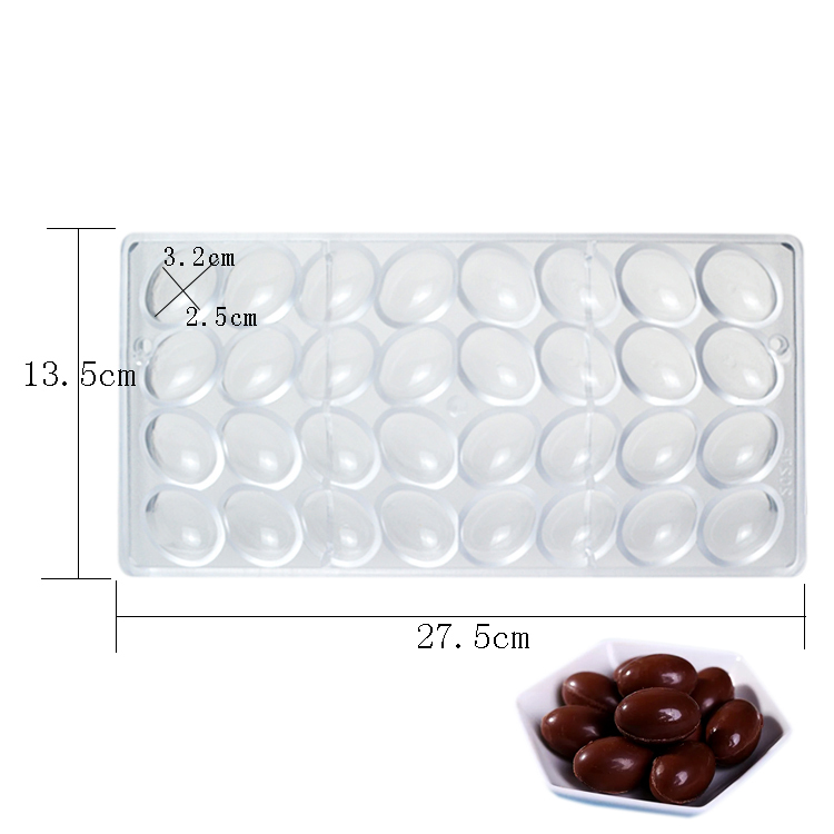 DIY Custom Chocolate Molds Handmade 3D Round Shape Chocolate Mould