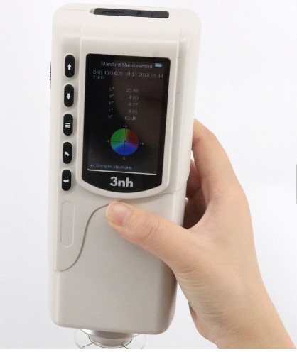 Durable Digital Photo Colorimeter , Textile Color Analyzer Meter 20mm Measuring Aperture