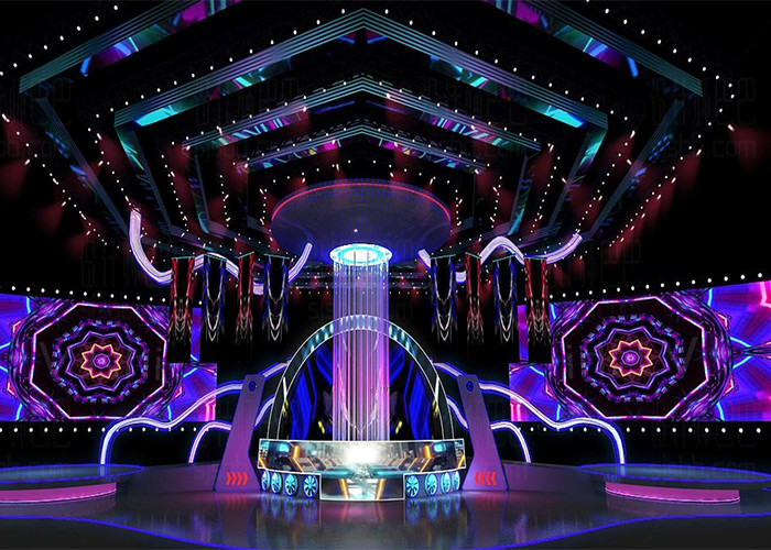 1000cd/sqm P2 Stage Led Display Screen SMD2121 86x86 dots For Events