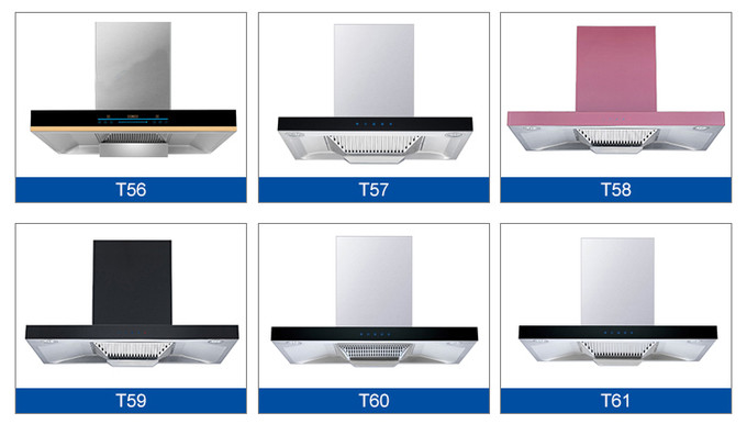 Stainless Steel Side Suction Cooker Hood Vent 800 Cfm 110cm