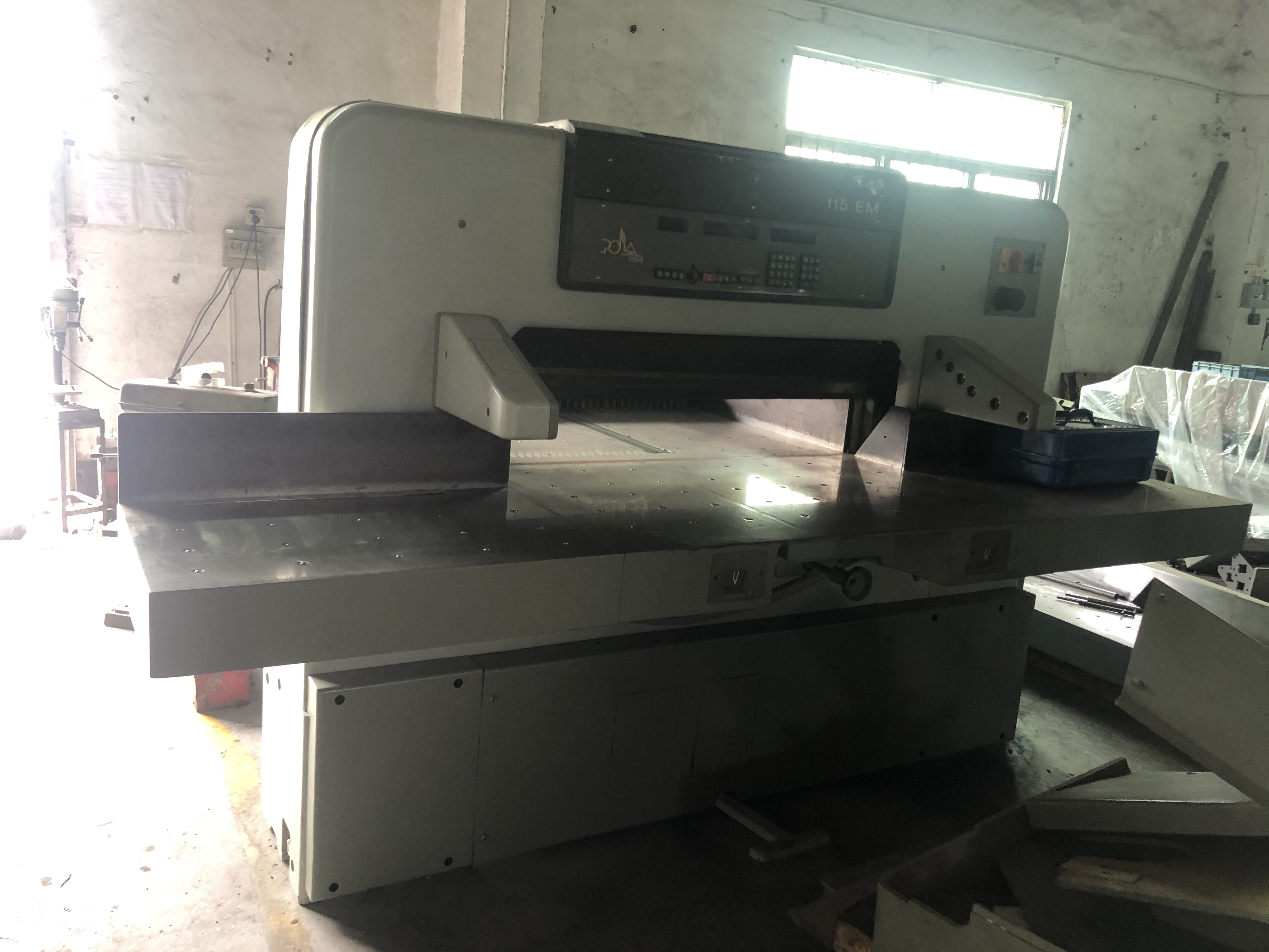 Used Polar Guillotine Spare Parts Polar Cutting Machine / Industrial Paper Cutter