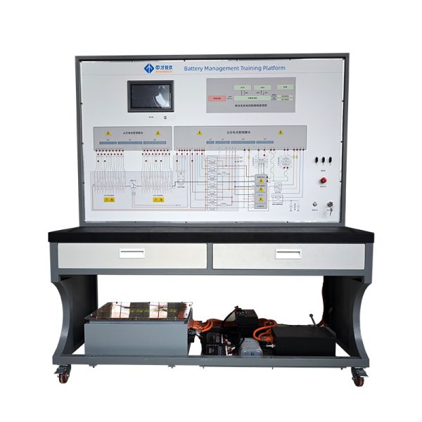 High Quality Metal Steel Lithium Iron Phosphate BMS Battery Management Training Platform for Automotive Education