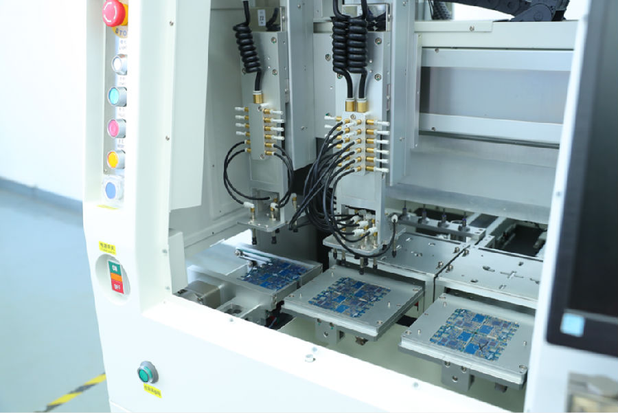 Miniaturization Online Pcb Router Machine Ysl-180m Upper Vacuum Power 2HP