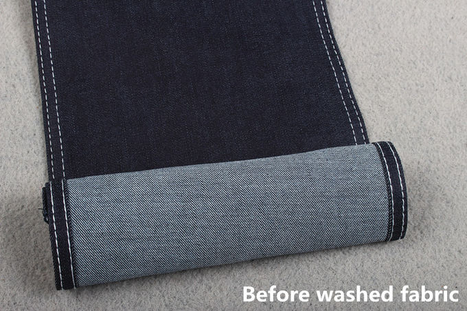 Stretchable Sanforizing Slub 10 Oz Denim Fabric For Spring Winter Skinny Women Jeans