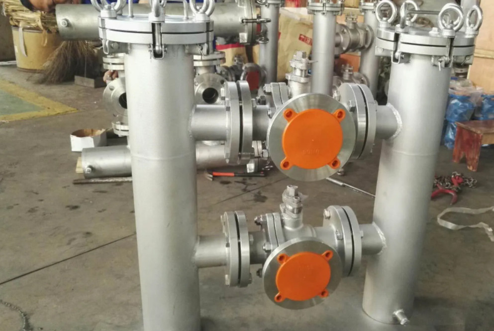 10 Micron 1 Micron Ss Micron Filter Housing Stainless Steel Duplex Filter Switchable