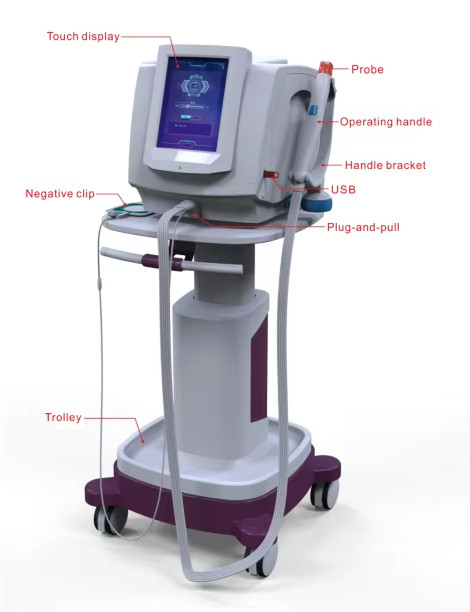 Portable 40.68MHz Bipolar RF Face Lift Reduce Wrinkles Skin Tightening Machine